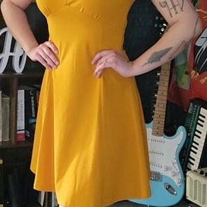 Yellow Women's Dress